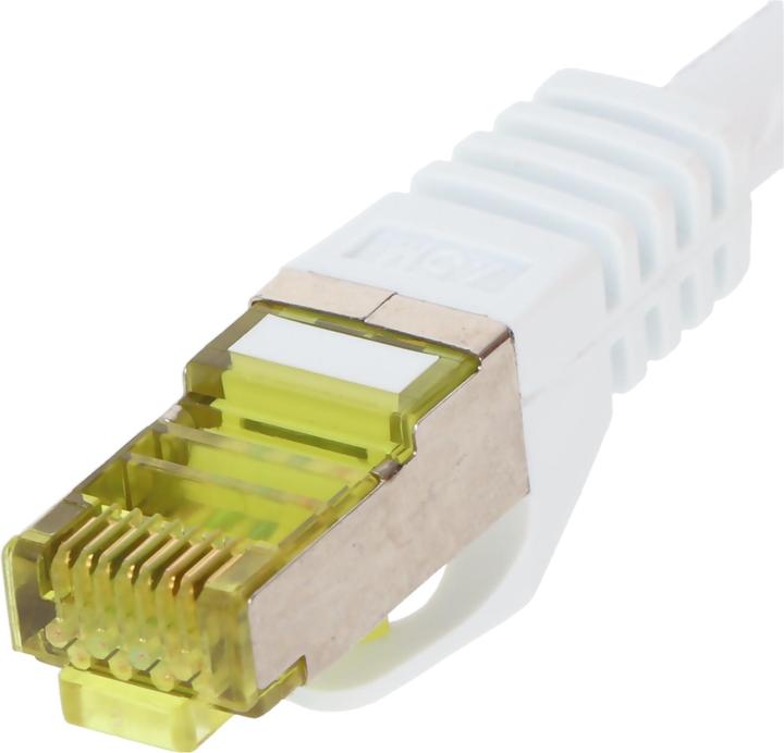 Productafbeelding Goobay GoobayCat.7 Raw cable patchkabel, S/FTP (PiMF), Wit, 0,5 m (S/FTP, CAT7, 0.50 m)