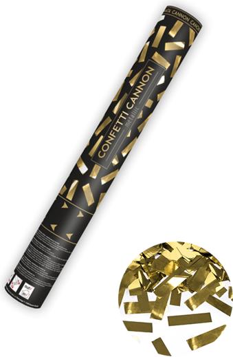 Actual product image Partydeco Confetti Cannon - Metallic Gold 40cm