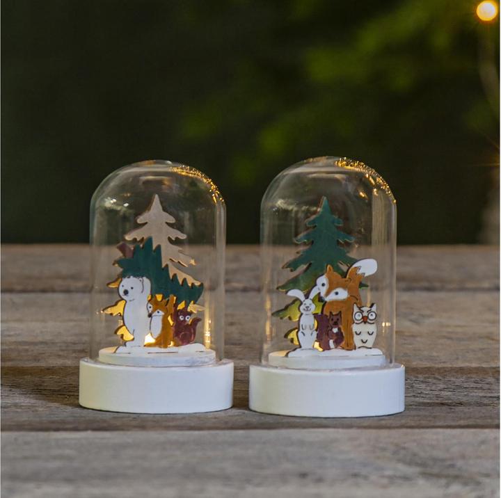 Actual product image Star Trading LED decorative light Forest Friends 9 cm, 2 pieces