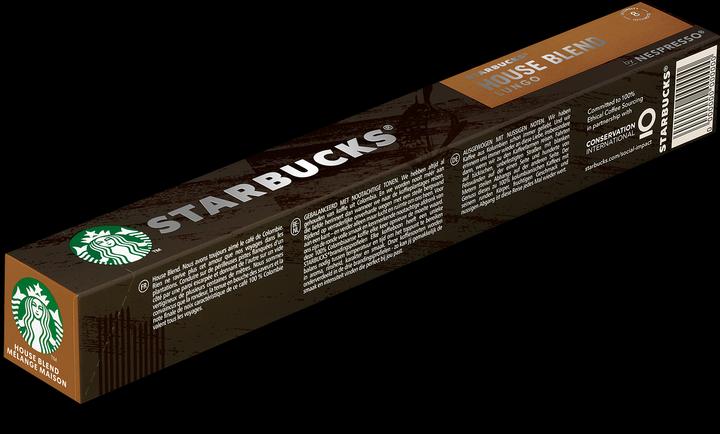 Actual product image Starbucks House Blend by Nespresso Medium Roasts (10 x Port.)