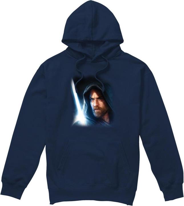 Actual product image Star Wars Mens Obi Wan Kenobi Poster Hoodie (S)