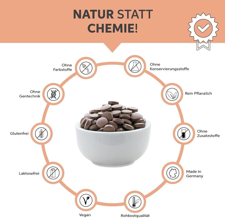 Image du produit Eltabia Maca en comprimés du Pérou | Qualité crudité premium (400 pièce(s), Cachets)