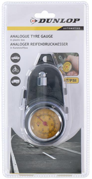 Image du produit Dunlop Manomètre à pneus analogique
