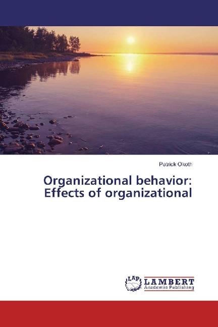 Actual product image Organizational behavior: Effects of organizational (German, Patrick Okoth, 2016)