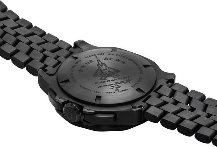 Image du produit Luminox XA.9272 F-22 Raptor (Chronographe, Swiss Made, Montre pilote, 44 mm)
