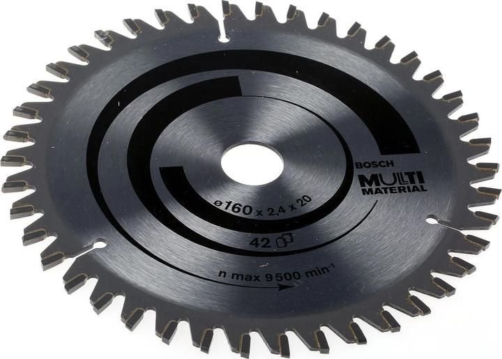 Immagine prodotto Bosch Professional Zubehör Lama per sega circolare PRO Multi Material, 160 x 2,4 x 20 mm