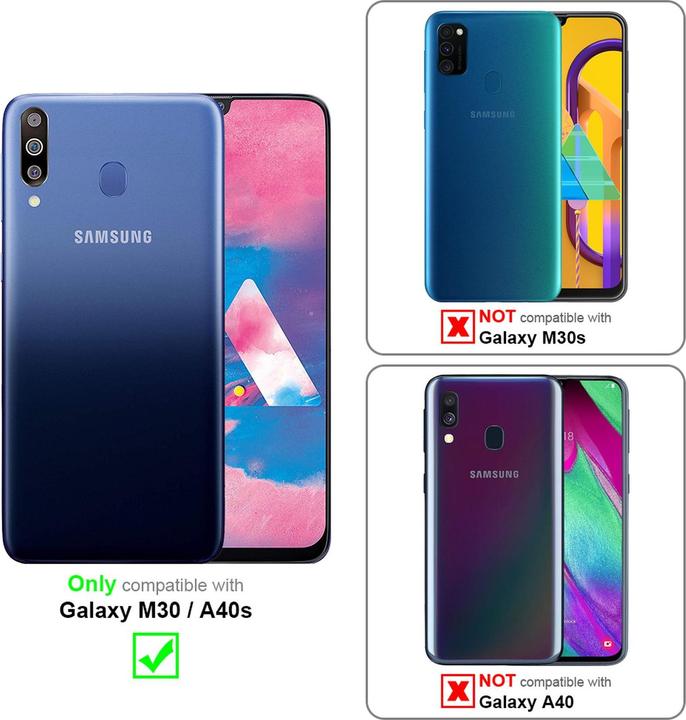 Immagine prodotto Cadorabo Copertura della cassa del silicone liquido TPU (Samsung Galaxy A40s, Samsung Galaxy M30)