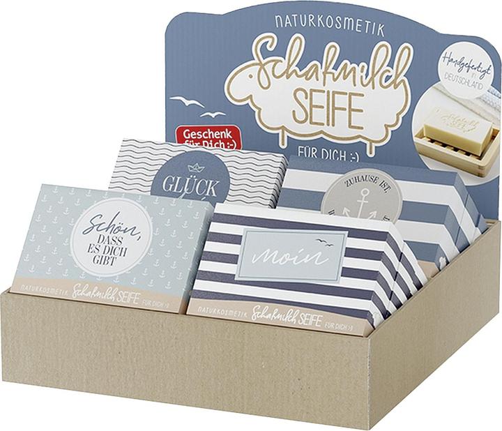 Image du produit La Vida Savon au lait de brebis DP Ahoi 12pc (Savon dur, 5670 ml)