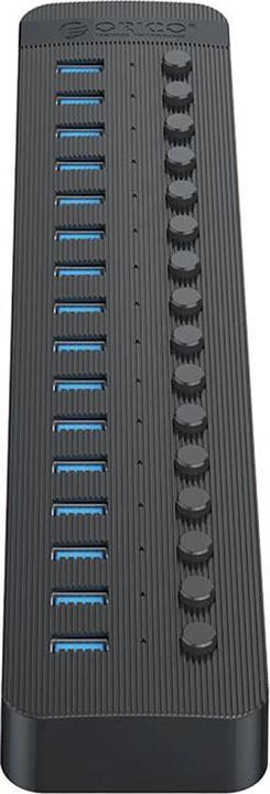 Produktbild Orico Converter CT2U3-16AB 16x USB-A 3.0 Hub with Switches - Black (16 Ports)