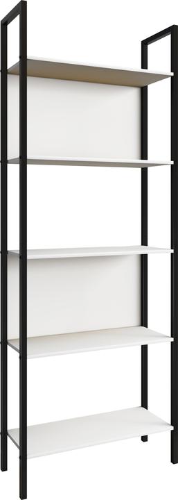 Image du produit VCM Metall Stand Regal Bücher Flakos 5fach (62 x 24 x 165 cm)