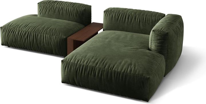 Image du produit Micadoni Canapé D'Angle Droit Modulaire, "Martina", 2 Places, 292x176x75 Fabriqué en Europe (Canapé d'angle)