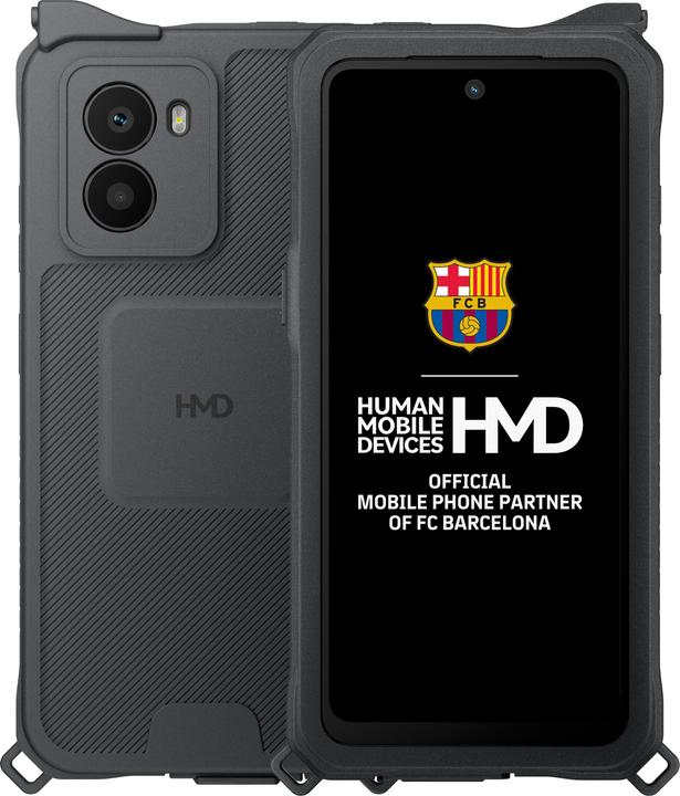 Productafbeelding HMD Fusion Bedrijfseditie (256 GB, Black, 6.56", Hybride dubbele SIM, 108 Mpx, 5G)