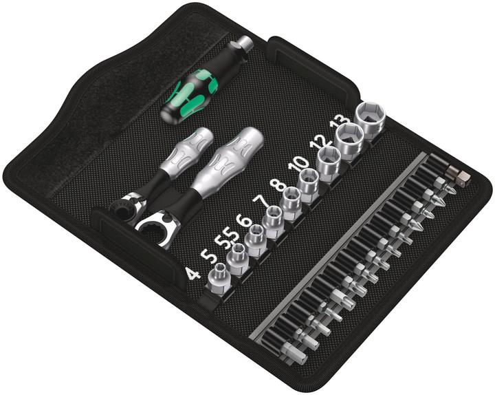 Image du produit Wera Kraftform Kompakt Zyklop Mini 2 (6 mm, 12 mm, 10 mm, 7 mm, 11 mm, 5 mm, 8 mm, 9 mm, 13 mm, 4 mm)