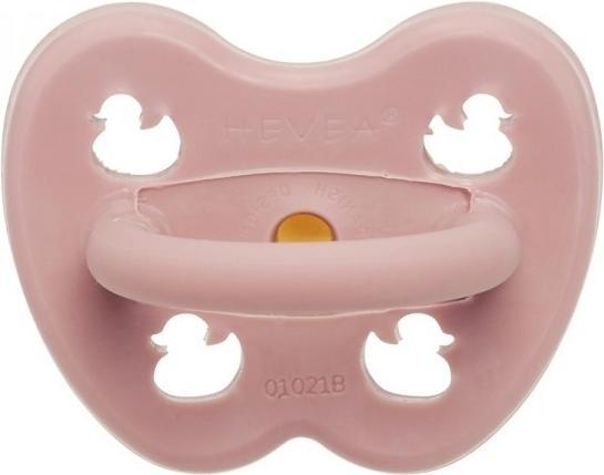Immagine prodotto Hevea Ciuccio in gomma naturale Baby Blush - anatra, rotondo (da 3 mesi) (a partire da 3 M.)