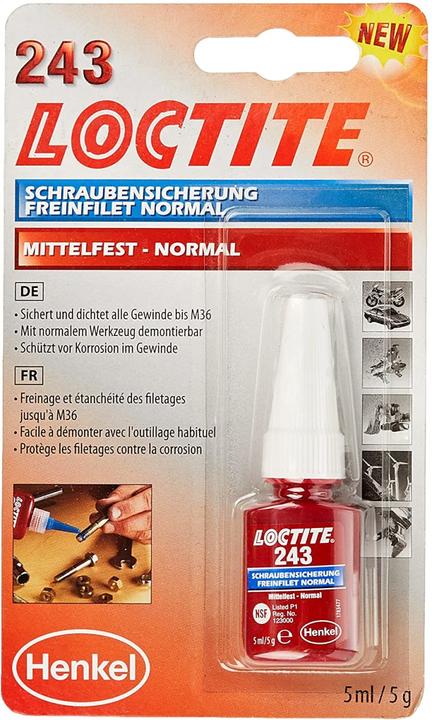 Loctite Screw lock 243 (20 g, 5 ml)