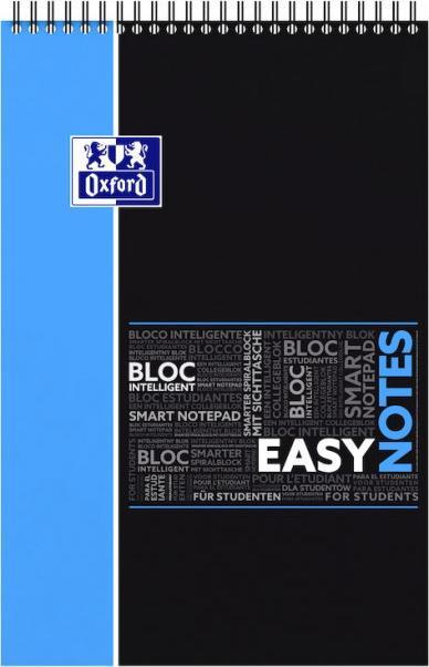 Image du produit Oxford Bloc-notes à spirale "Easynotes", seyŠs, 80 feuilles (A4)