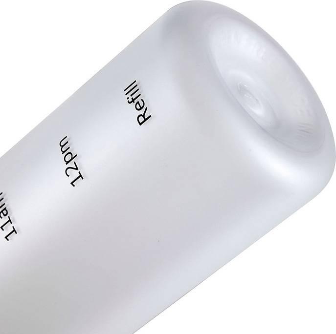 Image du produit ASMI Bouteille d'eau de 1 litre avec marqueurs de temps (1 l)