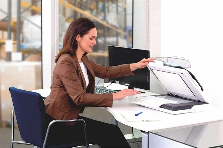 Image du produit Epson DS-1660W Main d'oeuvre (USB, WLAN)