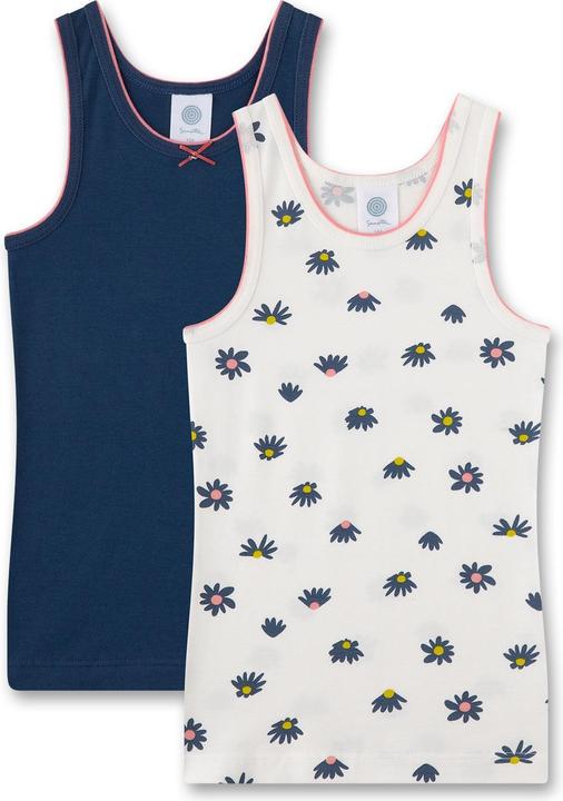 Actual product image Sanetta -Vest (double pack) flowers (92)