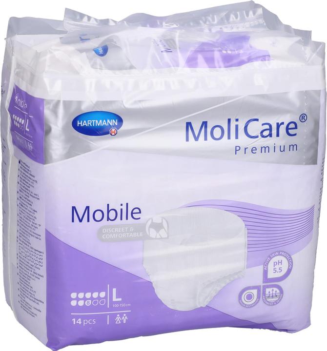 Produktbild MoliCare Mobile 8 Inkontinenz Pants (14 x, L)