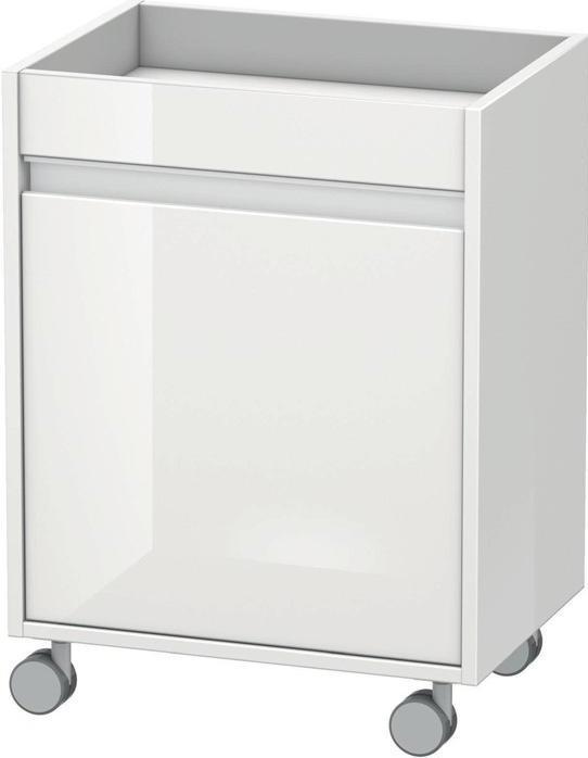 Produktbild Duravit Rollcontainer KETHO 360x500x670mm Ans links weiss hochglanz