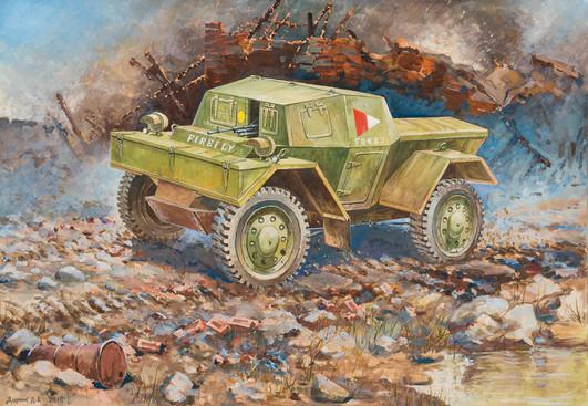 Immagine prodotto Carson 1:100 British Armoured Reconnaissance Vehicle Dingo MK1 WA