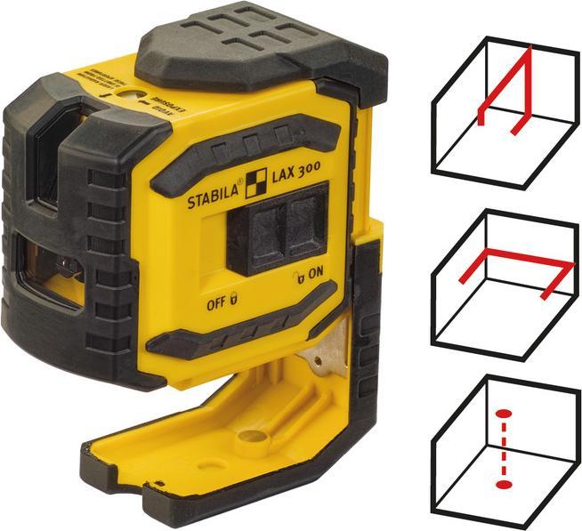 Actual product image Stabila Cross line plumb laser LAX 300