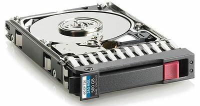 HPE 500 GB 7.2 KB 2.5-inch hard disk SAS (0.50 TB, 2.5")