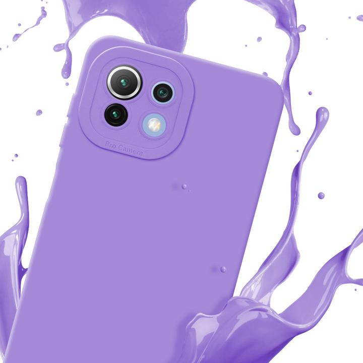 Produktbild Cadorabo Hülle für Xiaomi Mi 11 LITE (4G / 5G) / 11 LITE NE im TPU Fluid LM162 Style (Xiaomi Mi 11 Lite, Xiaomi Mi 11 Lite 5G, Xiaomi Mi 11 Lite 5G NE)