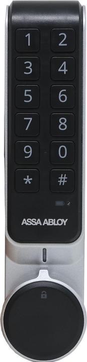 Assa Abloy Elektronisches Schrankschloss ML53PA PIN-vertikal Langform,TS 16-22mm