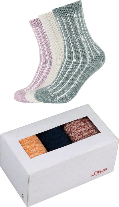 S.Oliver Sockenbox (3er Pack, 39, 42)