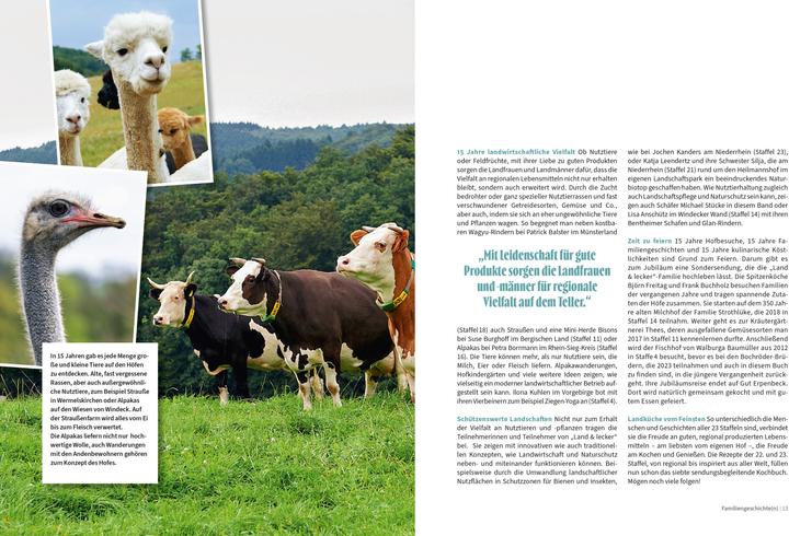 Actual product image Land & lecker Band 7 (German, The Countrywomen, 2024)
