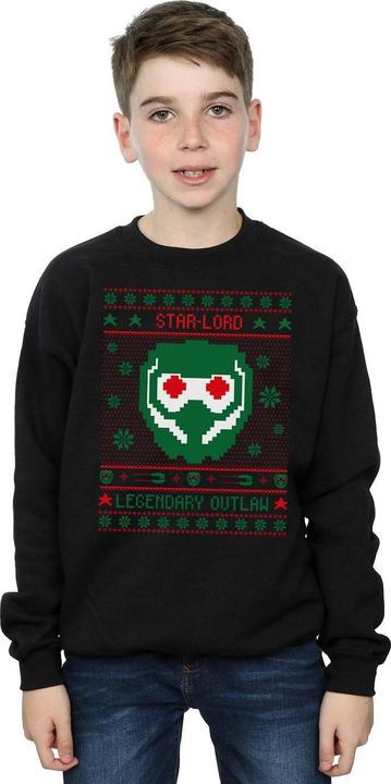Immagine prodotto Guardians Of The Galaxy Vol. 2 Star Lord Fair Isle Felpa Ragazzi (152, 158)