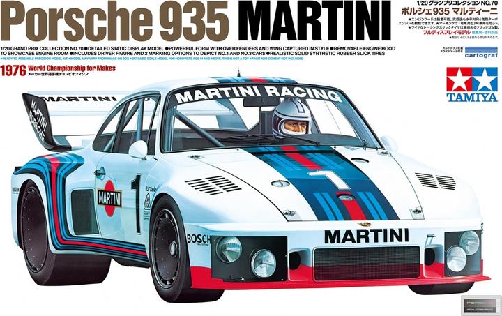 Image du produit Tamiya 1/20 Porsche 935 Martini