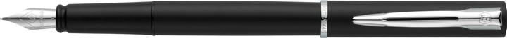 Actual product image Waterman Fountain pen Allure F (Stainless steel, Black, 1 x)