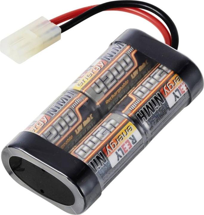 Reely Modellbau-Empfängerakku (NiMh) 4.8 V 4200 mAh Zellen-Zahl: 4 Sub-C Stick (4.80 V, 4200 mAh)