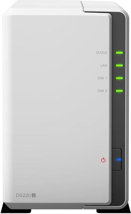 Actual product image Synology DS220j (2 x 4 TB, Seagate Ironwolf)