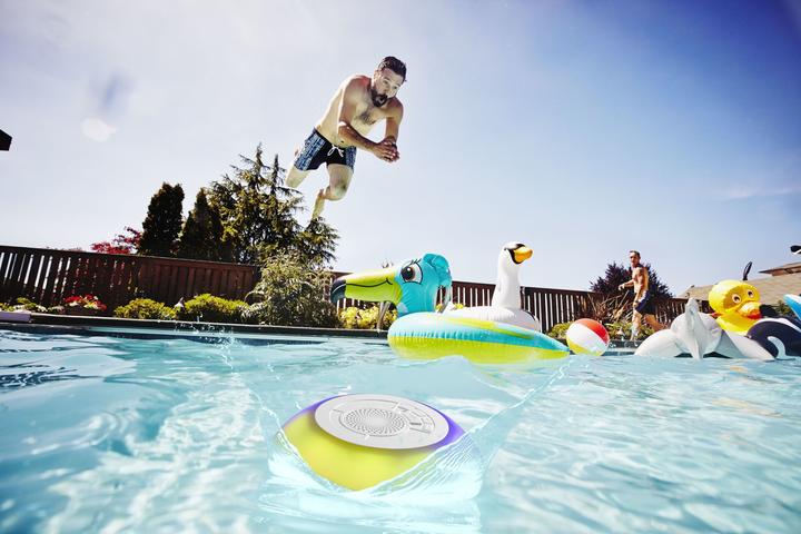 Immagine prodotto Cellularline Altoparlante Bluetooth Acqua Galleggiante Bianco (3 h, Batteria ricaricabile)