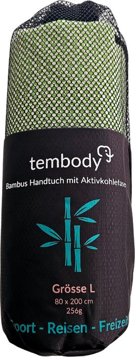 Image du produit Tembo Tembody Bambus Reisehandtuch Grün L