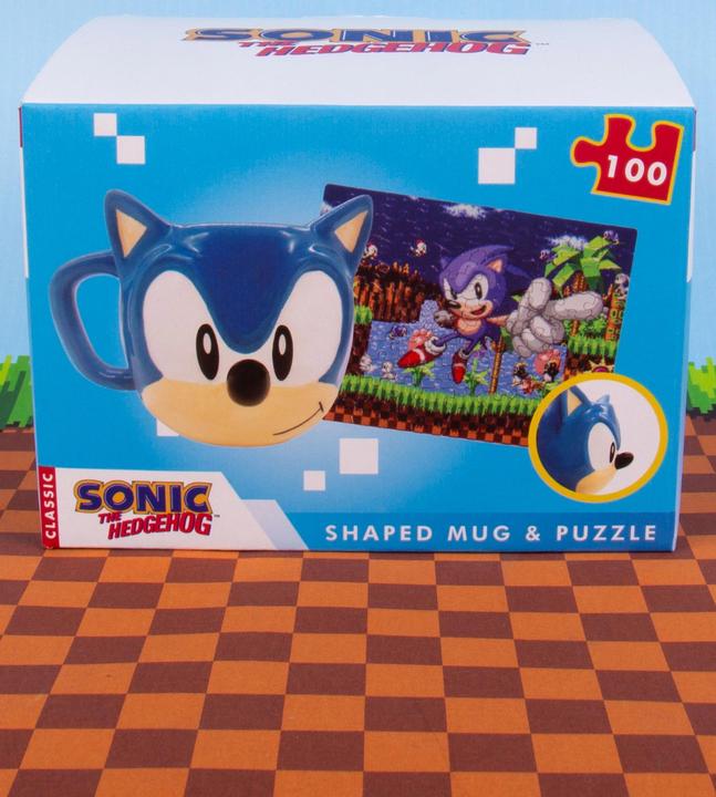 Image du produit Fizz Creations Sonic the Hedgehog - Set tasse et puzzle (1848 ml, 1 x)