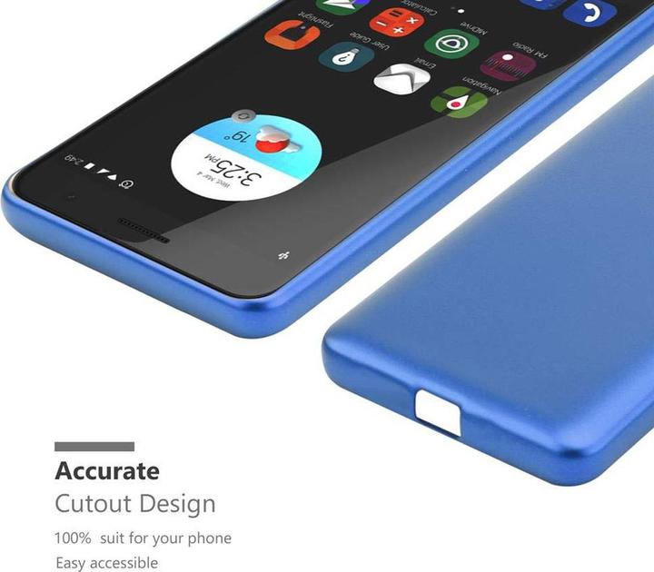 Productafbeelding Cadorabo TPU matte metalen hoes (ZTE Blade V7)