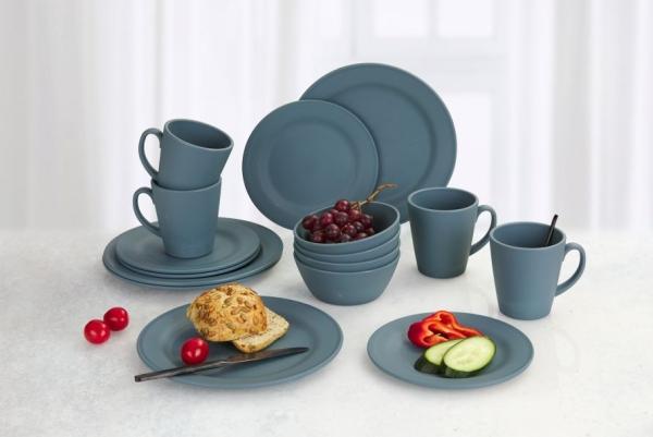 Image du produit Berger Kynne Set de vaisselle 16 pcs. bleu (4 pièce(s))