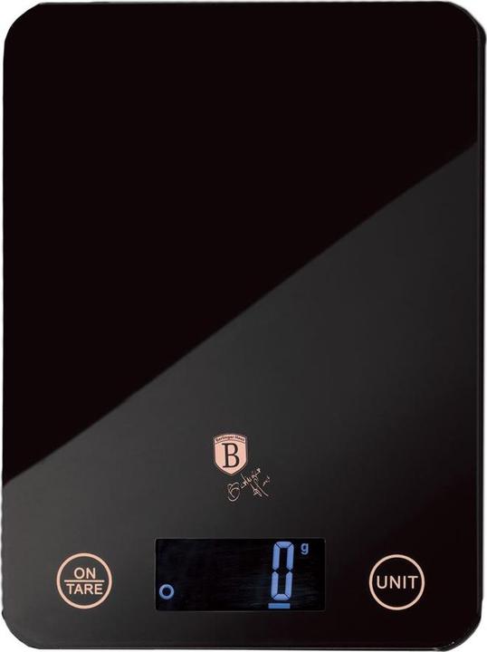 Productafbeelding BerlingerHaus Digitale keukenweegschaal max. 5 kg Black Rose Collection