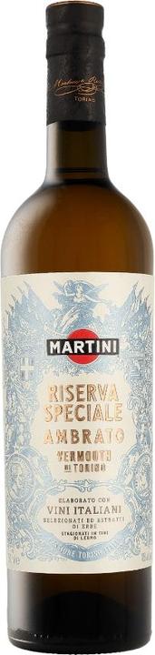 Actual product image Martini Riserva Speciale Ambrato Vermouth bianco (18 years, 18 %, Italy, 1 x 75 cl, Vermouth)