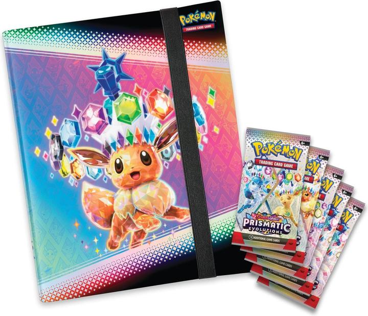 Immagine prodotto Pokémon Collezione di raccoglitori Prismatic Evolutions (Inglese, Pacchetto Booster)