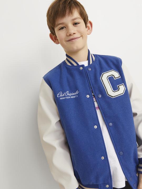 Actual product image Jack & Jones Boys Wool Mix Bomber Jacket (176)