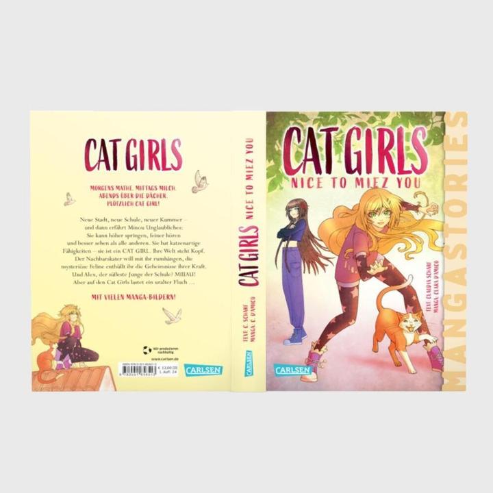 Produktbild CAT GIRLS Band 1 - Nice to miez you (Deutsch, Claudia Scharf, Clara D'Amico, 2024)