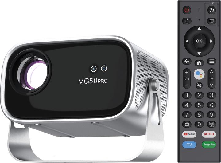 Immagine prodotto PhoneLook Proiettore HD HG50 Pro Smart Multimedia Home Cinema (350 ANSI, Android 12, Wi-Fi 6, Bluetooth 5.1 (4K, 350 lm)