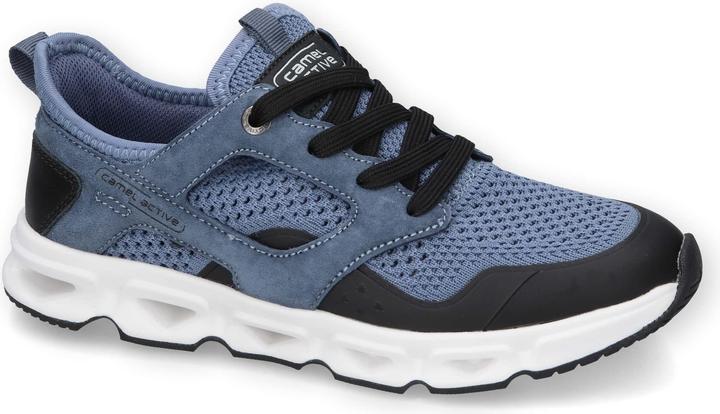Actual product image Camel Active Sneaker textile/jaquard BLAU (38)