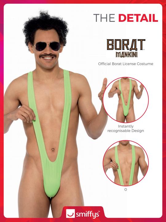 Immagine prodotto Smiffys Borat Mankini (Taglia unica)